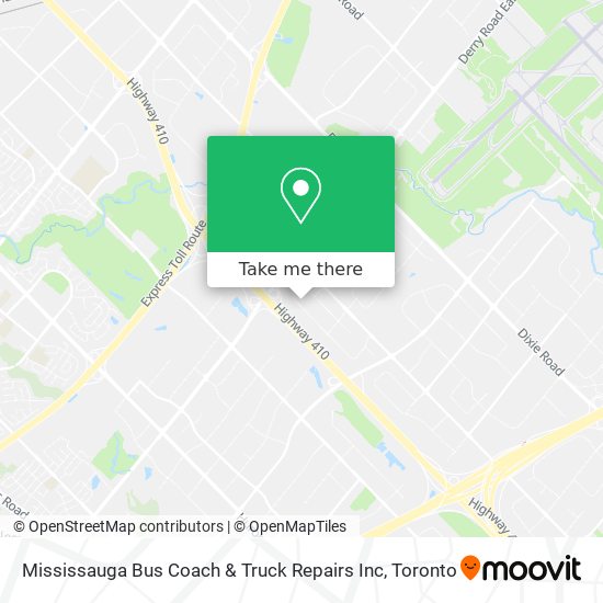 Mississauga Bus Coach & Truck Repairs Inc map