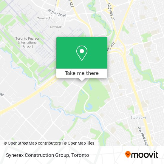 Synerex Construction Group map