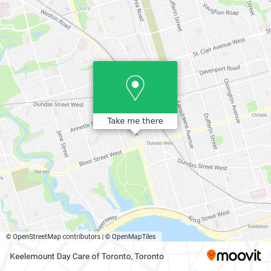 Keelemount Day Care of Toronto map