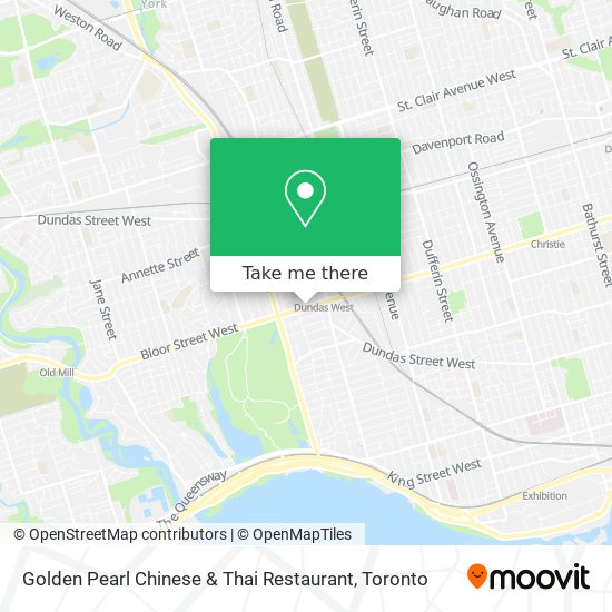 Golden Pearl Chinese & Thai Restaurant map