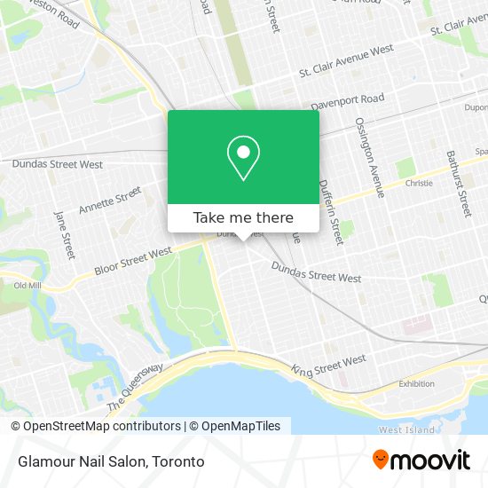 Glamour Nail Salon map