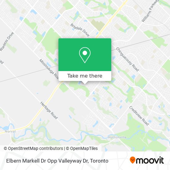 Elbern Markell Dr Opp Valleyway Dr map
