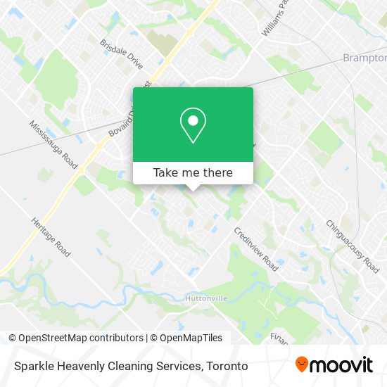 Sparkle Heavenly Cleaning Services map