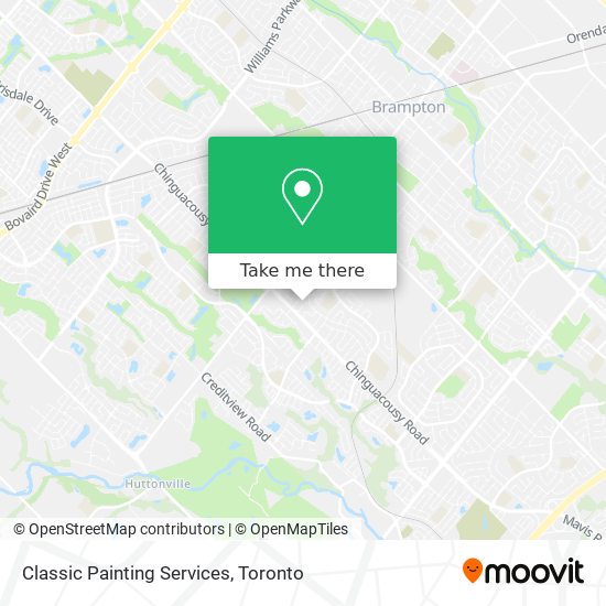 Classic Painting Services map