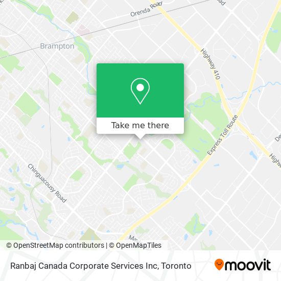 Ranbaj Canada Corporate Services Inc map