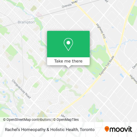 Rachel's Homeopathy & Holistic Health map