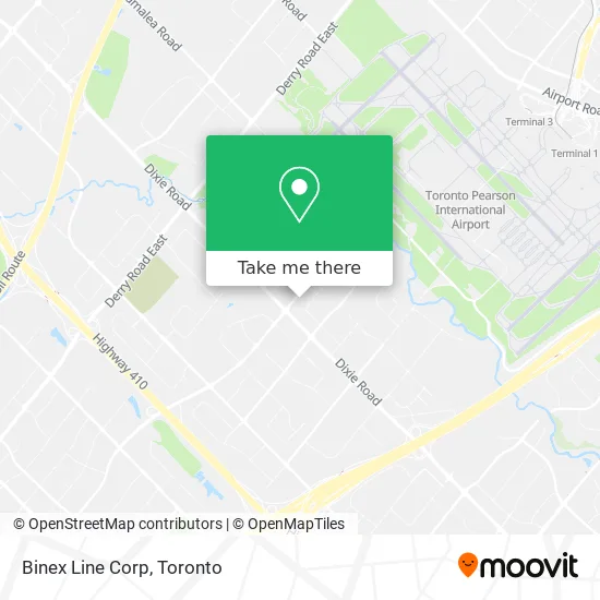 Binex Line Corp map