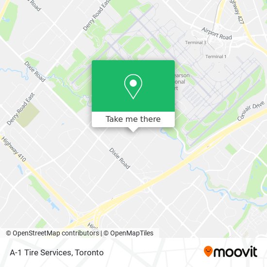 A-1 Tire Services map