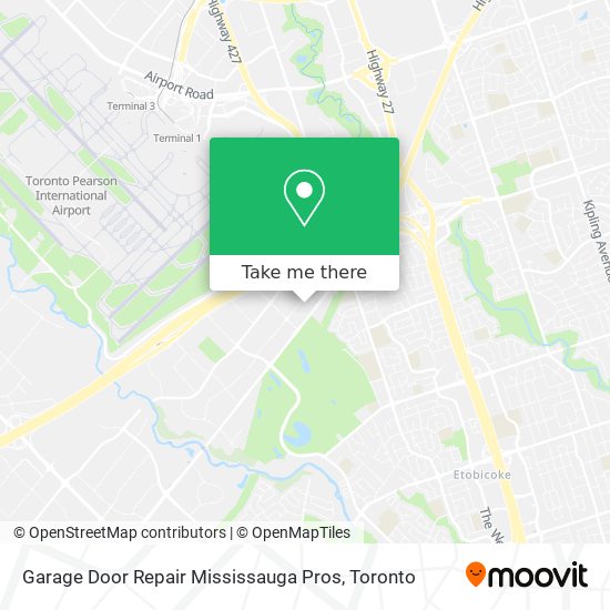 Garage Door Repair Mississauga Pros map