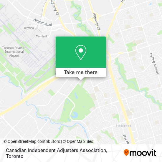Canadian Independent Adjusters Association map