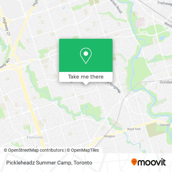 Pickleheadz Summer Camp map