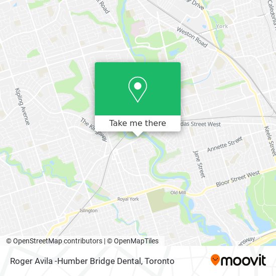 Roger Avila -Humber Bridge Dental map