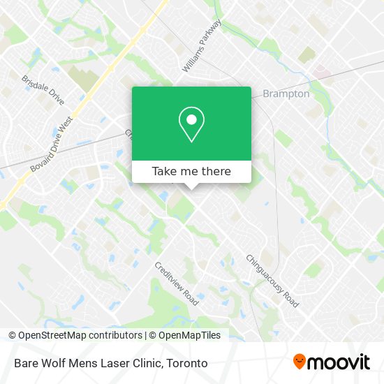 Bare Wolf Mens Laser Clinic map