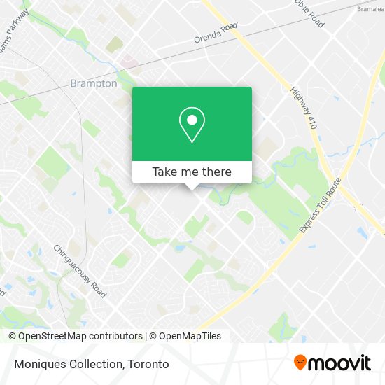 Moniques Collection map