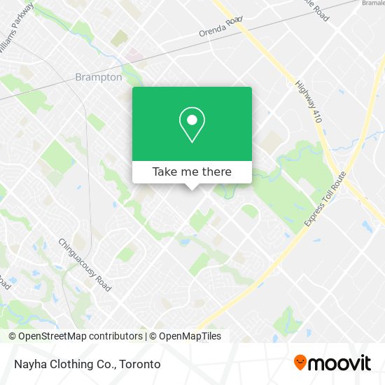 Nayha Clothing Co. map