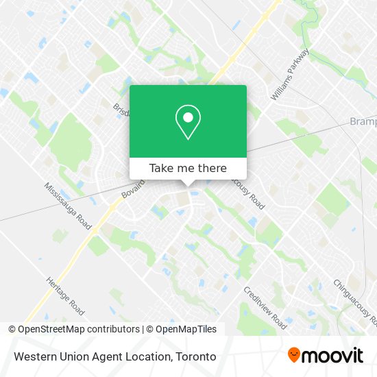 Western Union Agent Location plan