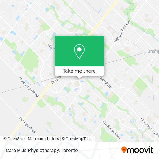 Care Plus Physiotherapy map