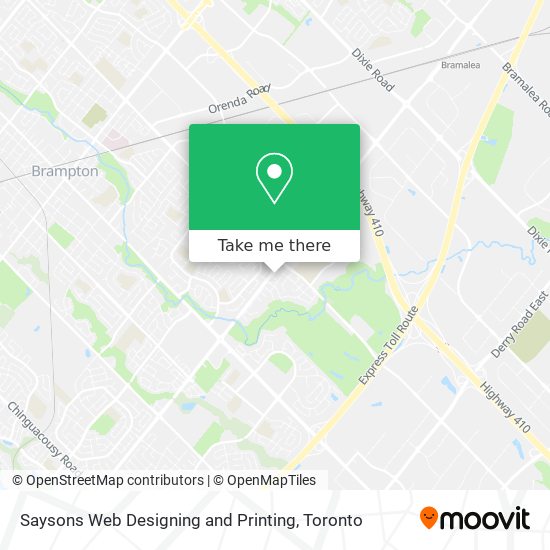 Saysons Web Designing and Printing map