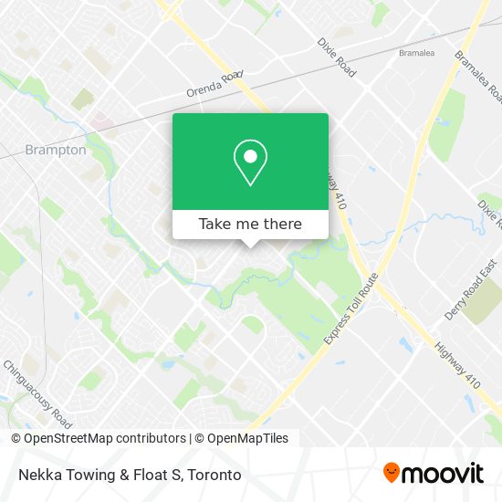 Nekka Towing & Float S map