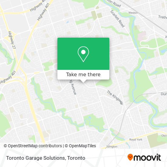 Toronto Garage Solutions plan