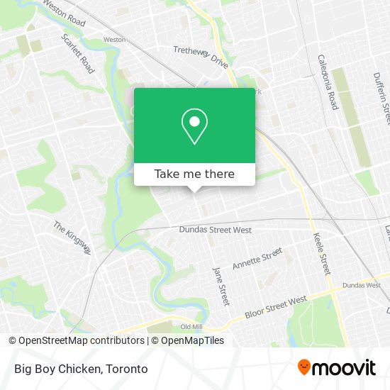 Big Boy Chicken map