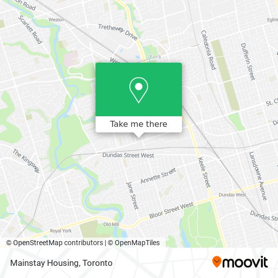 Mainstay Housing map