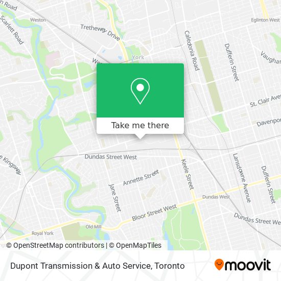 Dupont Transmission & Auto Service map