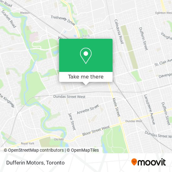 Dufferin Motors plan