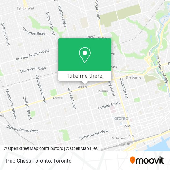 Pub Chess Toronto plan