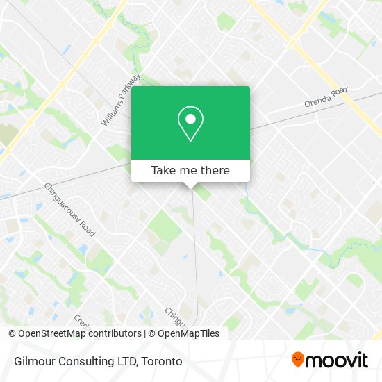 Gilmour Consulting LTD map