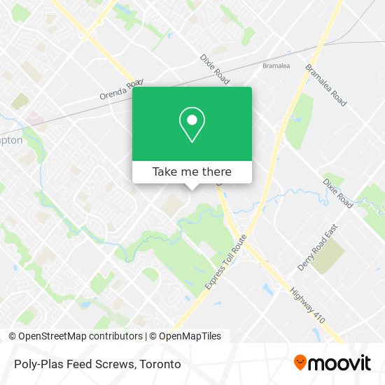 Poly-Plas Feed Screws map