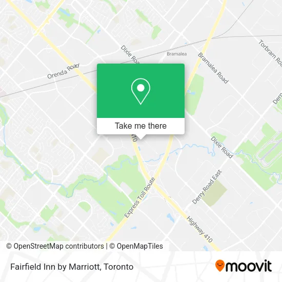 Fairfield Inn by Marriott map
