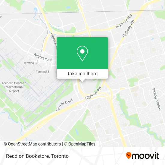 Read on Bookstore map
