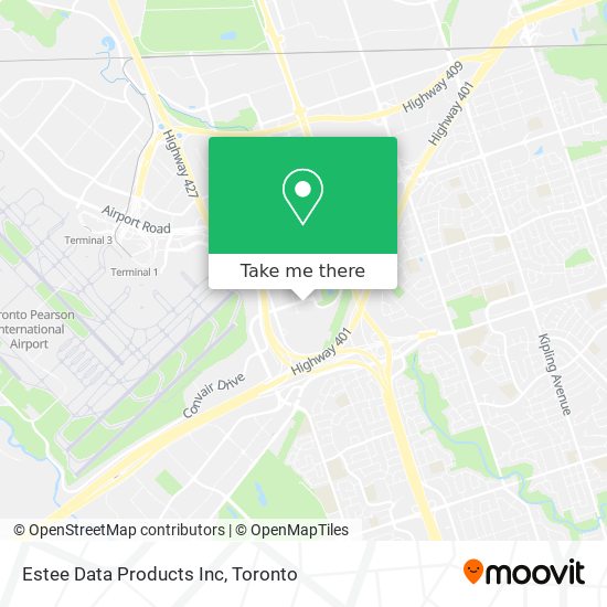 Estee Data Products Inc map