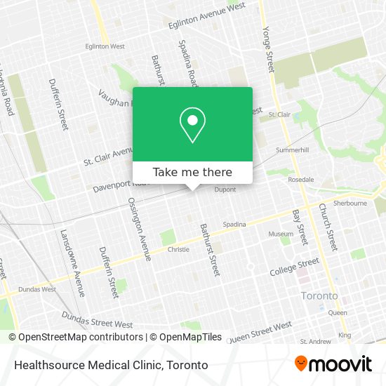 Healthsource Medical Clinic map