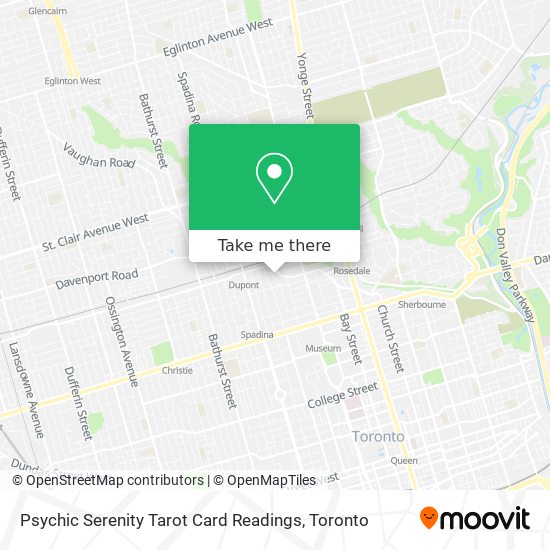 Psychic Serenity Tarot Card Readings map