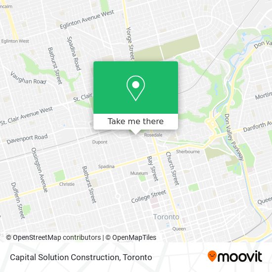 Capital Solution Construction map