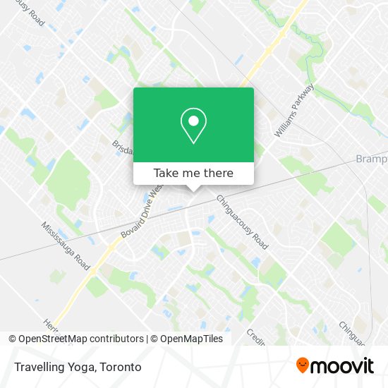 Travelling Yoga map