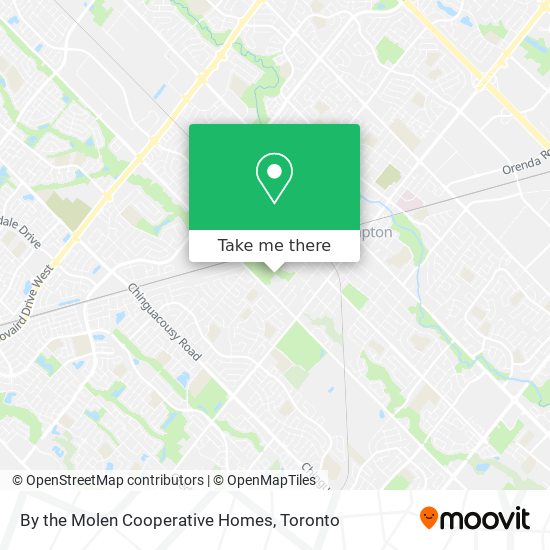 By the Molen Cooperative Homes map