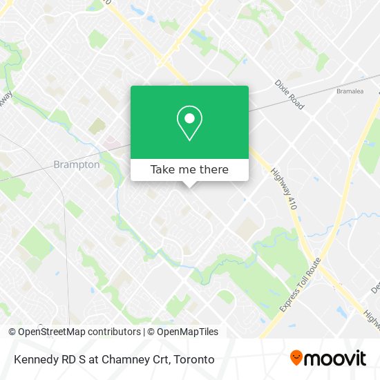 Kennedy RD S at Chamney Crt map