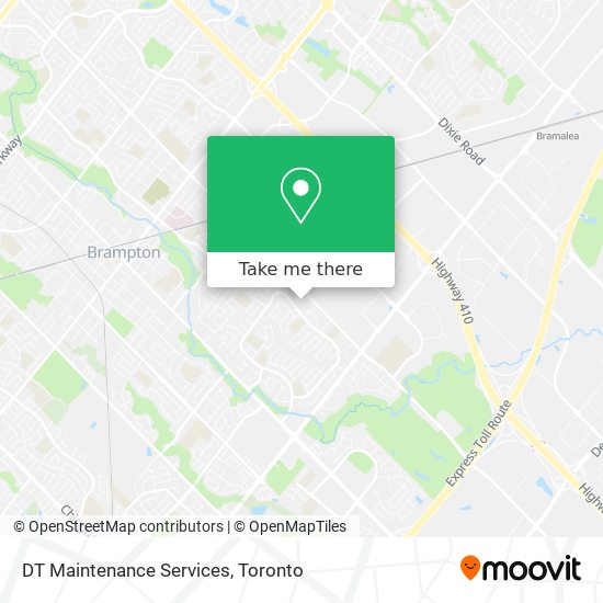 DT Maintenance Services map