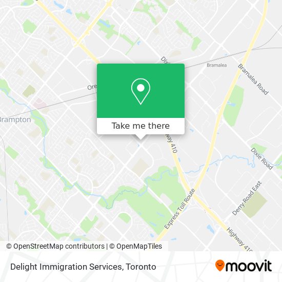Delight Immigration Services map