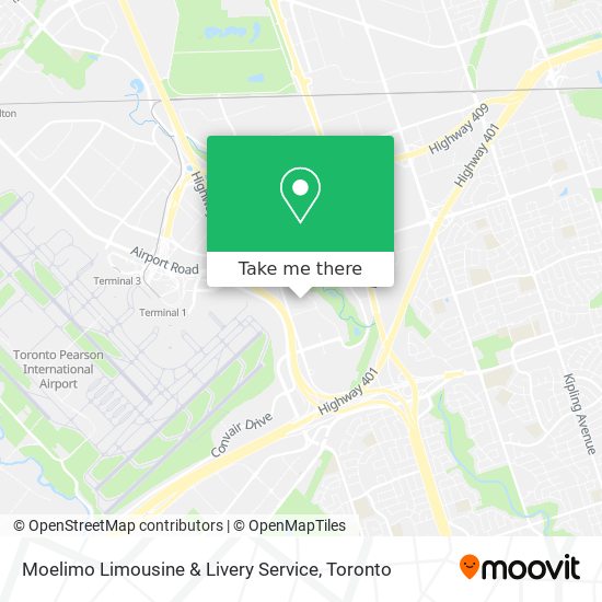 Moelimo Limousine & Livery Service plan