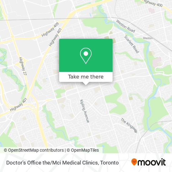 Doctor's Office the / Mci Medical Clinics map