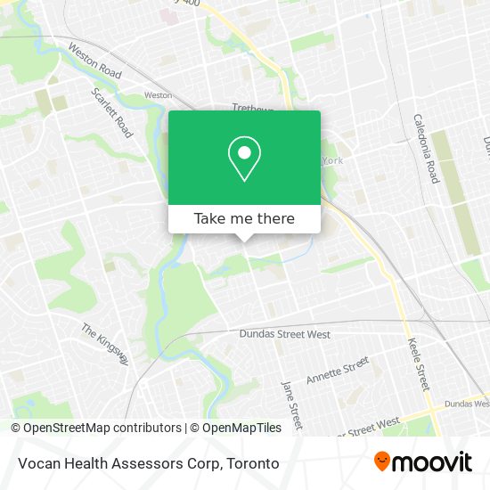 Vocan Health Assessors Corp map