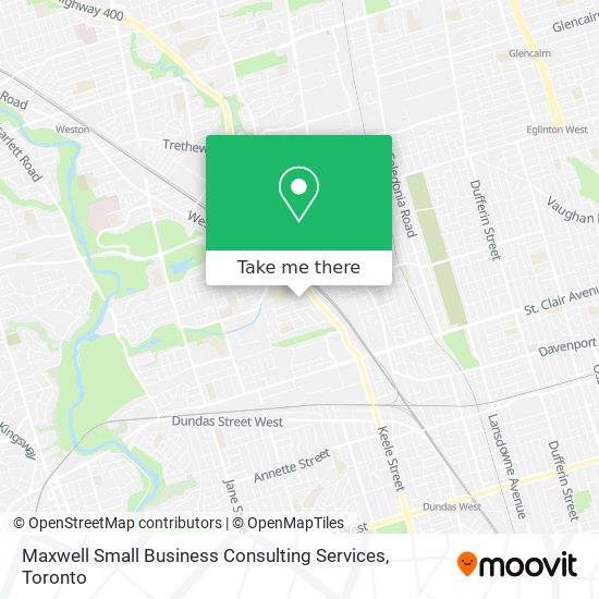 Maxwell Small Business Consulting Services map