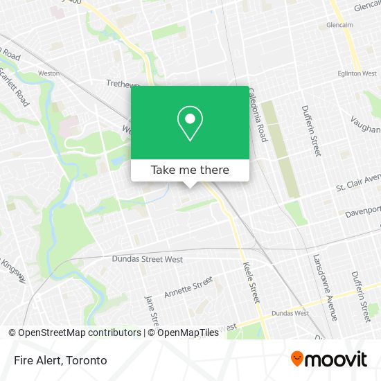 Fire Alert map