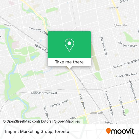 Imprint Marketing Group map