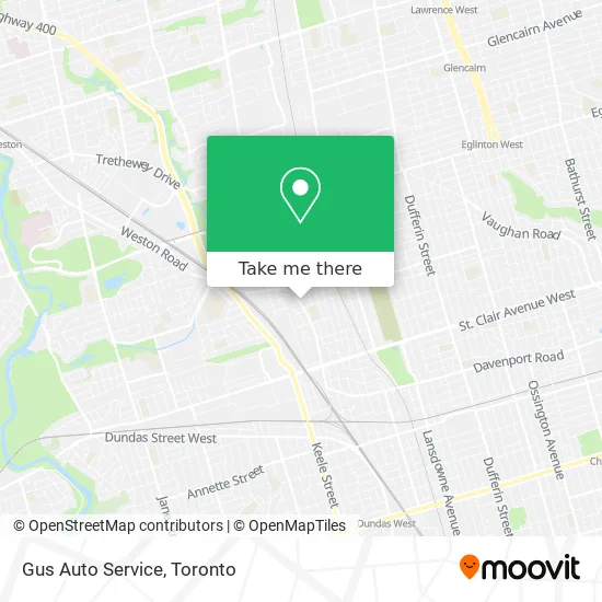 Gus Auto Service map