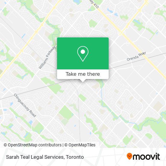 Sarah Teal Legal Services map